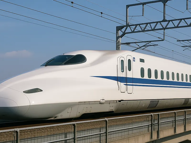 名古屋駅から新幹線のぞみで移動するイメージ画像